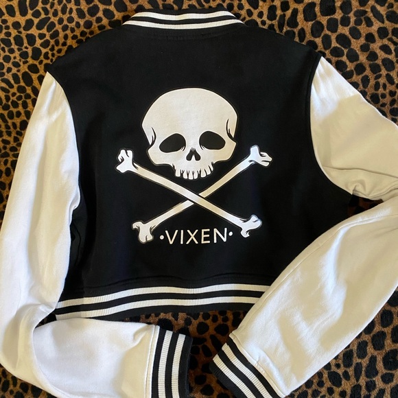 Vixen Girl Gang Letterman Jacket Size L/XL - Picture 7 of 8